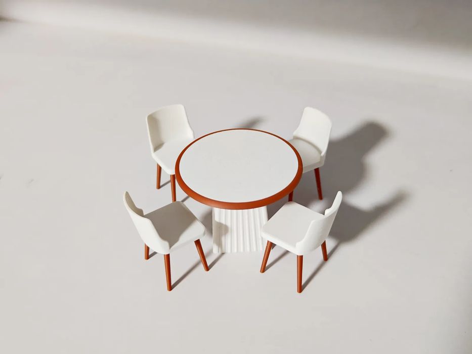 Modern Dining Set 1:12