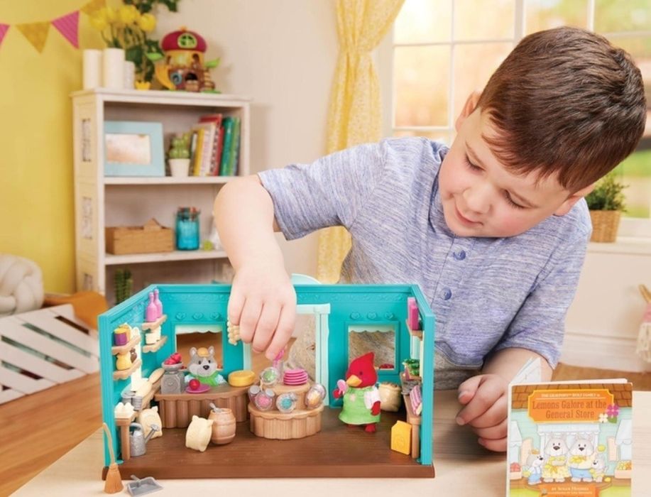 Lil Woodzeez продуктовый магазин ліл вудзиз + 2 фігурки