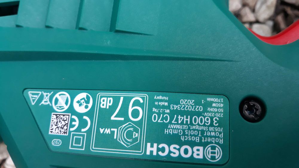 Nożyce elektryczne do żywopłotu Bosch ahs 550-16