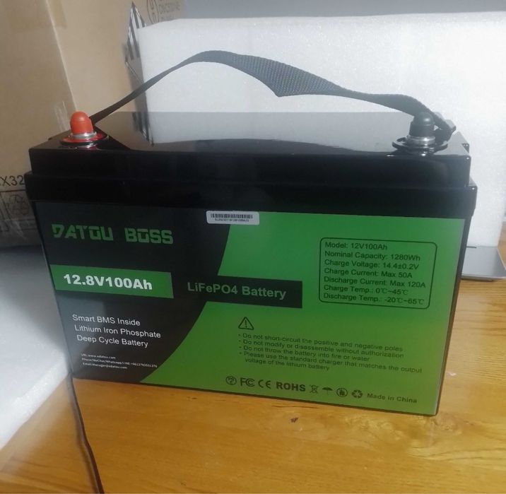 Залізофосфатний Акумулятор Lifepo4 100ah