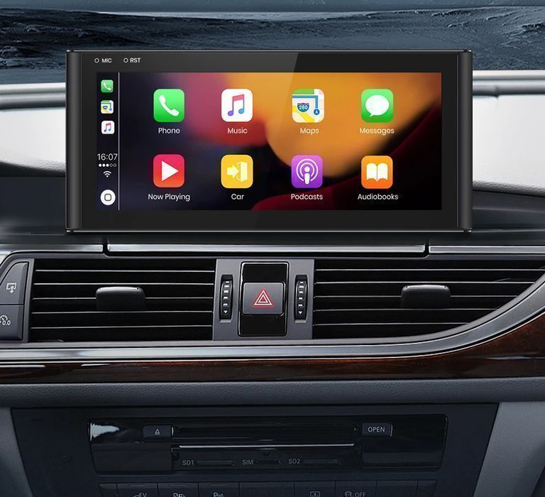 Audi A6 C7 A7 2012–2019 – Radio Android 15 12,3” CarPlay Android Auto GPS Nawigacja Stacja Multimedialna WiFi Bluetooth DSP 4G LTE PL 4GB/64GB
