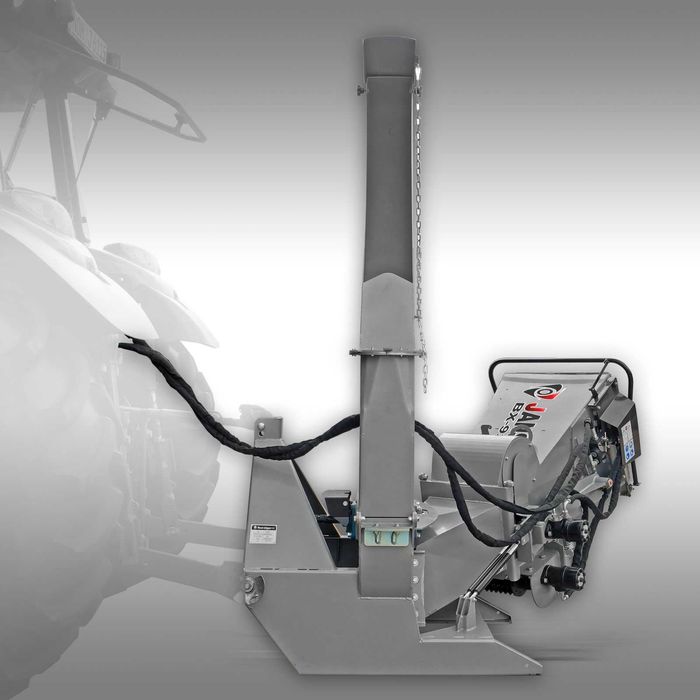 Biotriturador, estilhador para acoplar ao trator