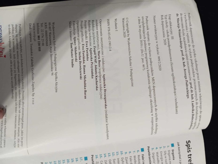 Fizyka 2 - reforma 2019