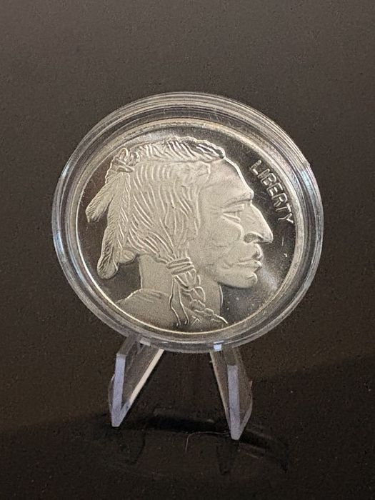 Срібна інвестиційна монета 999.9 проби, 1 oz Proof-like