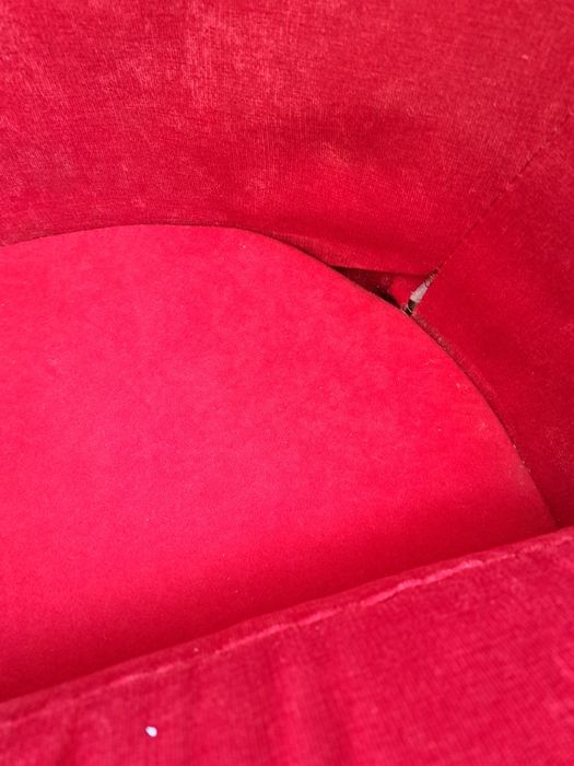 Fotel obrotowy PRL muszelka, klubowy