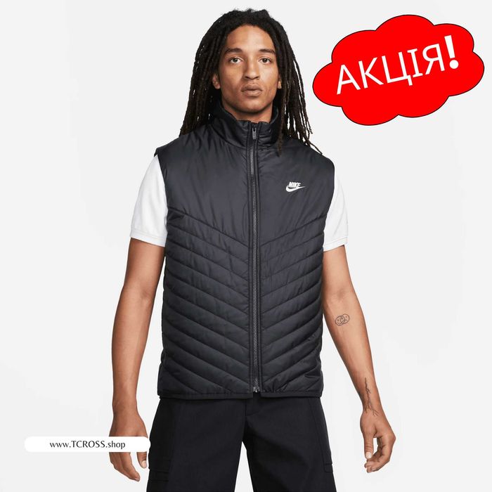 США‼️Жилетка Nike Therma-FIT Windrunner Vest (XS по 4XL) (FB8201-011)