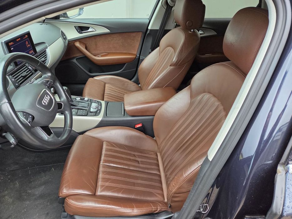 Audi A6 Avant Brązowe skóry , Faktura Vat