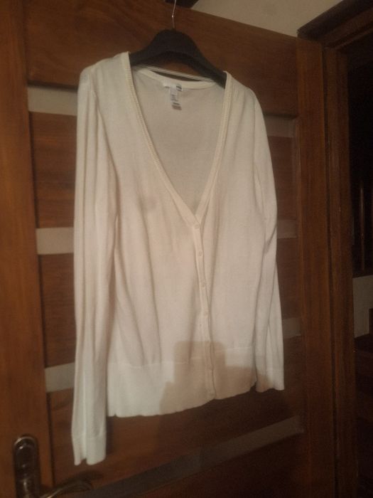 Sweterek damski H&M,83%bawełna,rozm.L stan bardzo dobry.