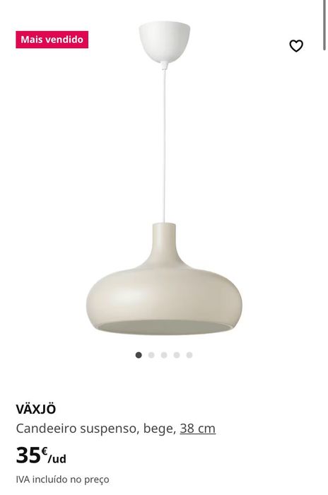 Candeeiro suspenso IKEA