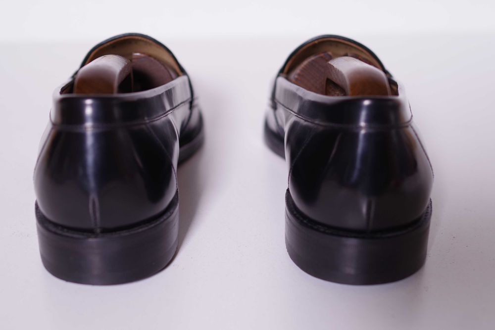 Туфлі лофери Loake Eton Black Leather Made England 42 розмір ідеальні