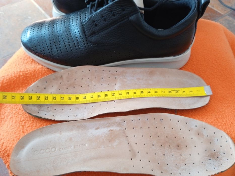 ECCO 39 sneakersy sportowe skóra naturalna
