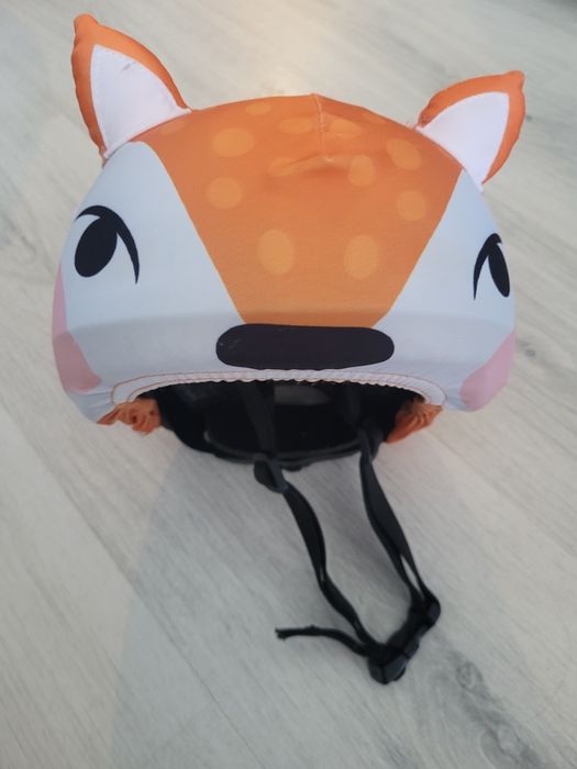 Kask na rolki niebieski