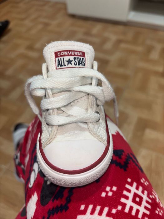 All star branco bebe