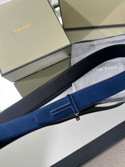 Мужской замшевый ремень Том Форд кожаный ремень Tom Ford r156