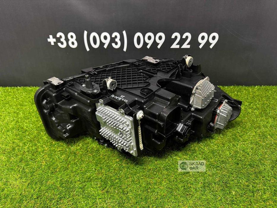 Передні фари BMW 5 G30 2020-2023 LCI SHADOW LASER Фара БМВ 5 Г30 рест чорний лазер Європа - Гарантія 3 місяці, trade in, встановлення