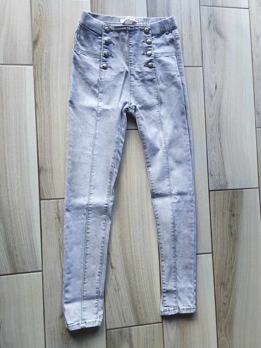 Spodnie jeansowe damskie 38