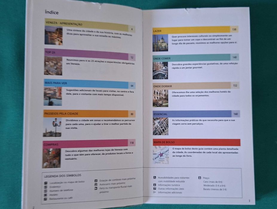 Guia Livro de Viagem - VENEZA - Citypack - com mapa de bolso