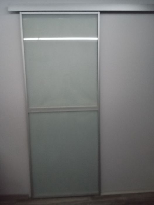 Drzwi przesówane 80 cm Komandor nowe rolki ( wózki )