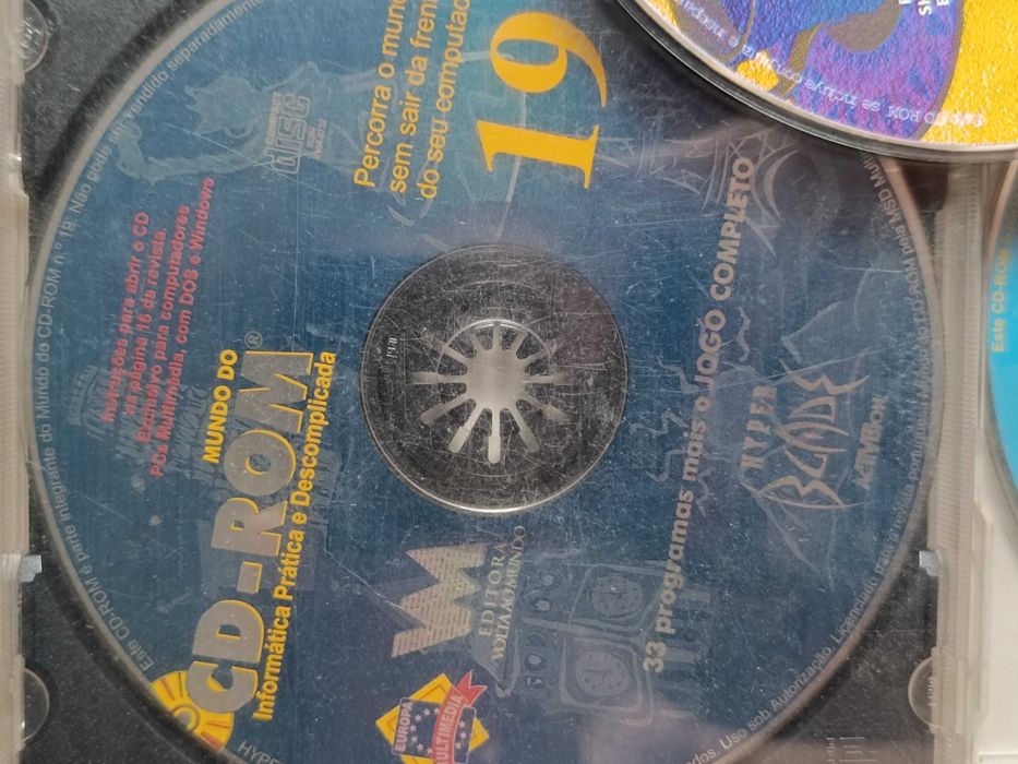 8 Cds da Revista Mundo do CD Rom