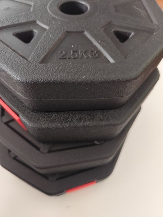 Conjunto Halteres 2 em 1 - (2 x 20 Kg)