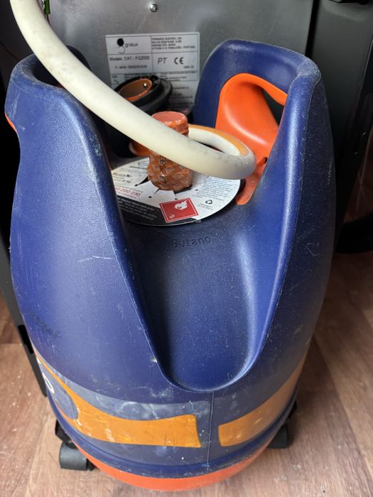 Aquecedor mini chama azul gralux novo