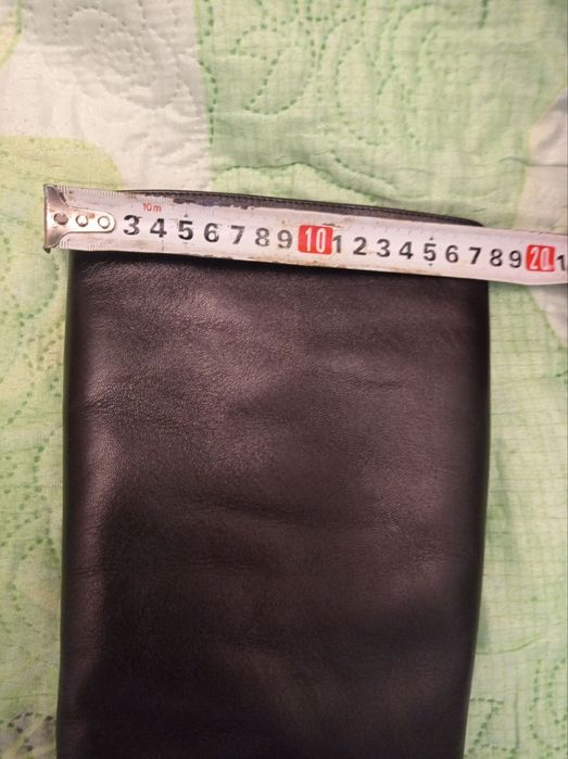 Женские итальянские кожаные сапоги на цигейке Dyva