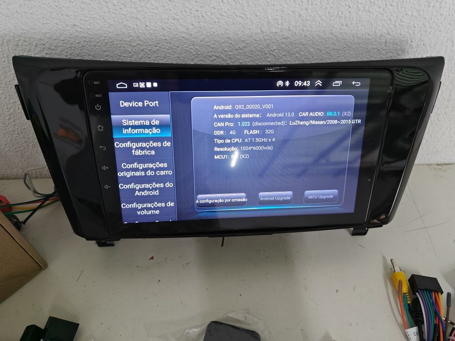 Radio Android 9" Nissan Qashqai J11/X-trail 3 + Carplay (4+32 GB)