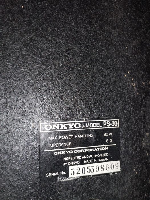 Колонки ONKYO  PS- 30