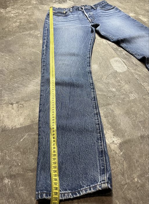 Джинси levi's 501 premium левайс оригінал blue denim jeans левайс w30