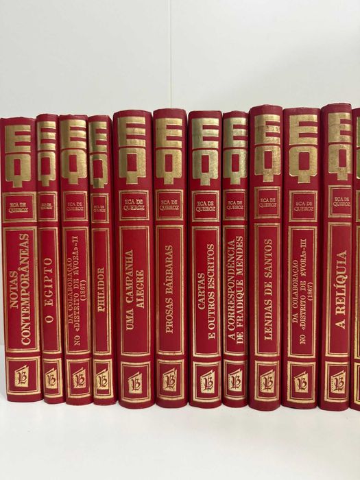 Coleção Obras de Eça de Queiroz - 24 Volumes (Livros do Brasil) - Capa Dura