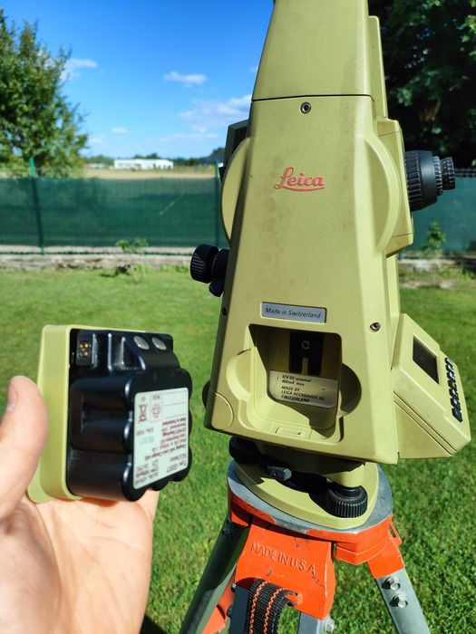 Dalmierz laserowy Teodolit elektroniczny Leica TC500 Wild
