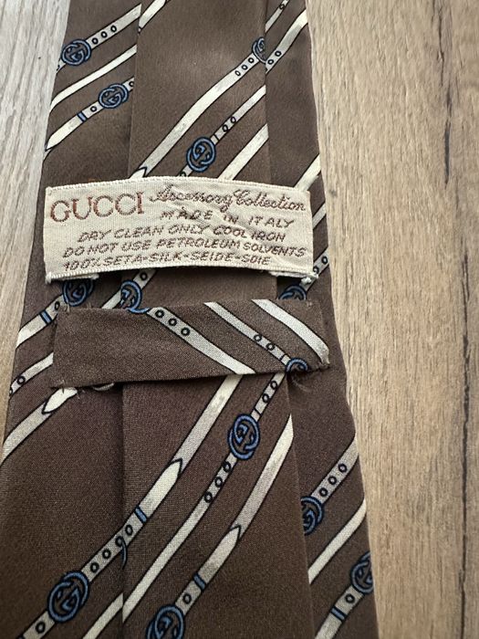 Вінтажна краватка gucci