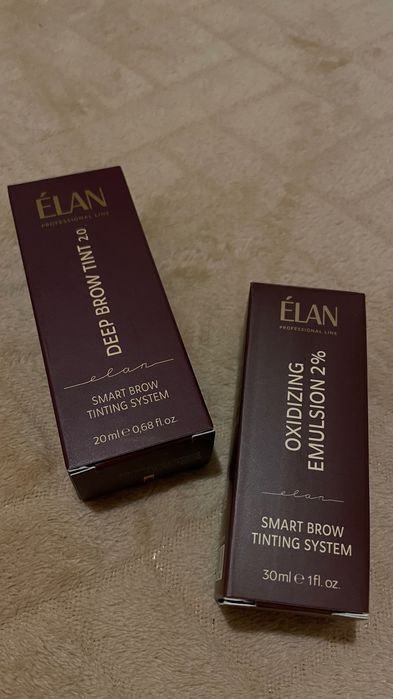 Краска, фарба для брів, бровей від Elan