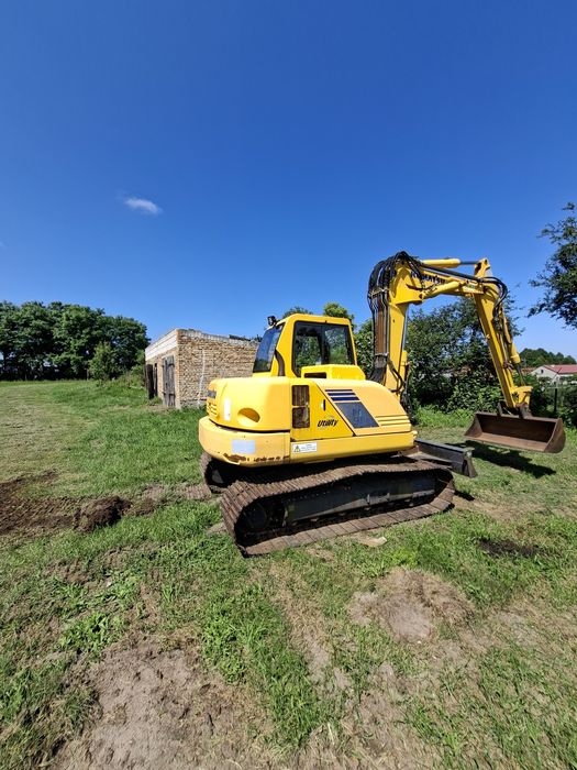 Koparka Komatsu PC 95 błotniak, melioracyjna