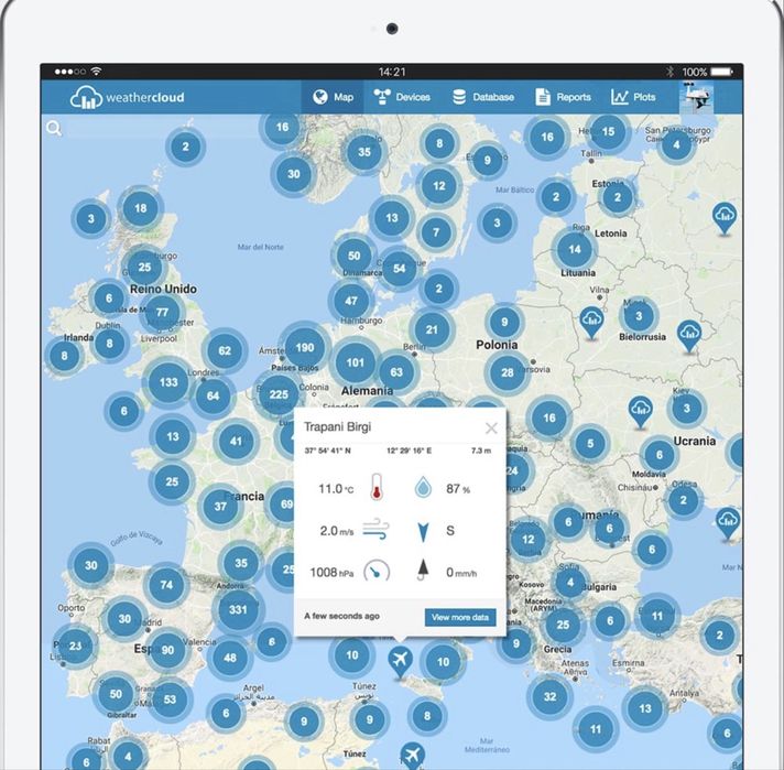 Zewnętrzna Stacja Pogody Meteo 7w1 WiFi WeatherCloud