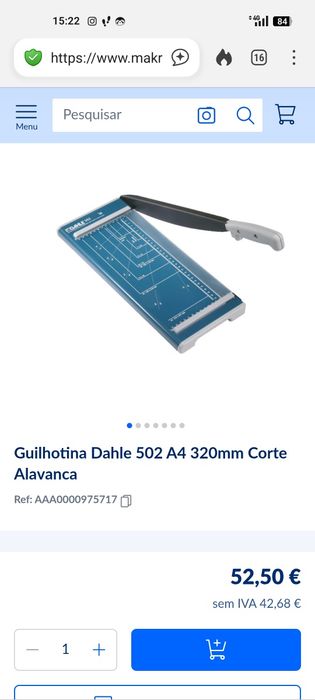 Guilhotina de papel Dahle