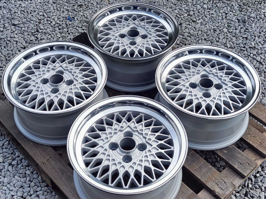 Oryginalne felgi Melber 15" 4x100 7J ET12 BMW e30 Golf Jetta