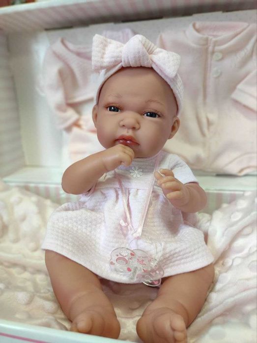 Пупс мини реборн Антоніо Хуан Toneta 33 см уцінка, пошкоджена коробка