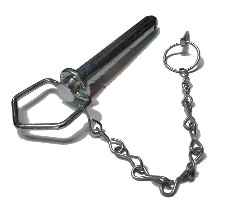 Sworzeń bolec z uchwytem i zabezpieczeniem, 25x162 mm