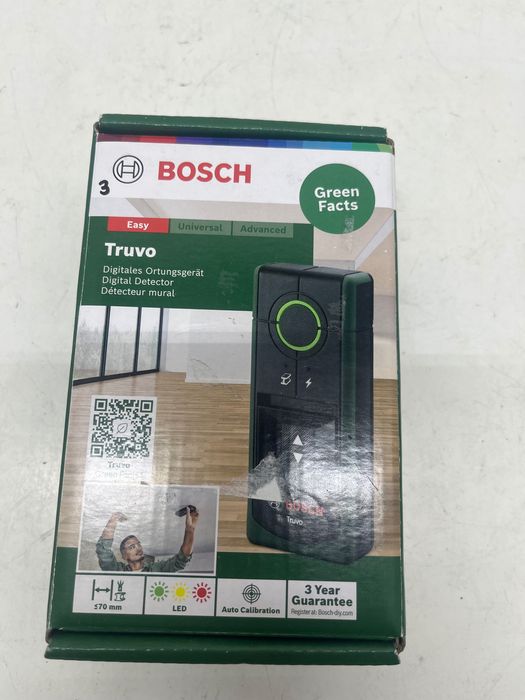 Wykrywacz metalu i przewodów Bosch Truvo, maks. głębokość detekcji 70 mm gw12m fv23