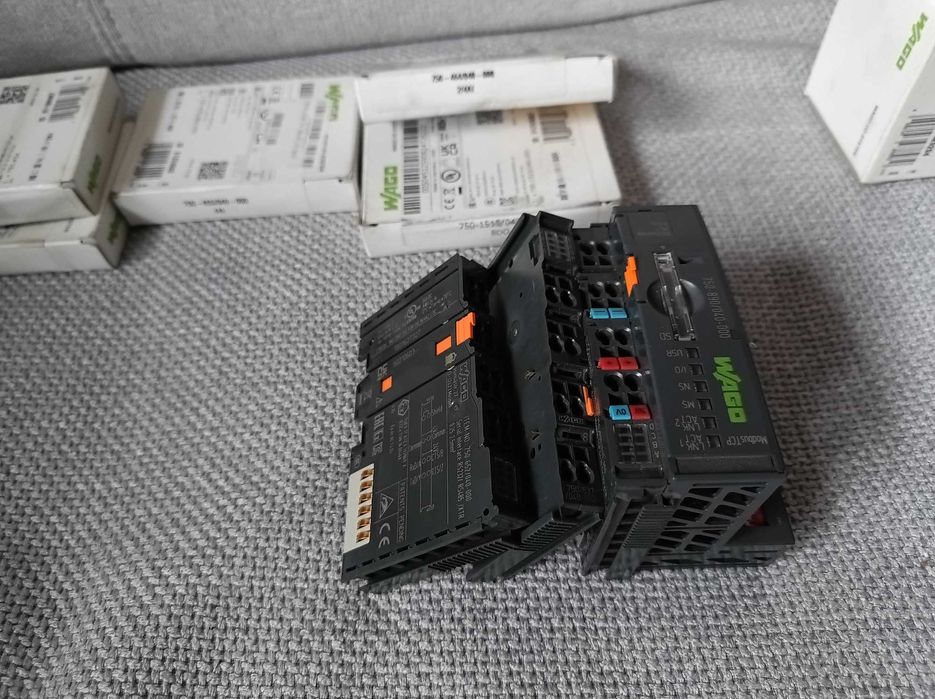 Sterownik WAGO 750 PLC z modułami