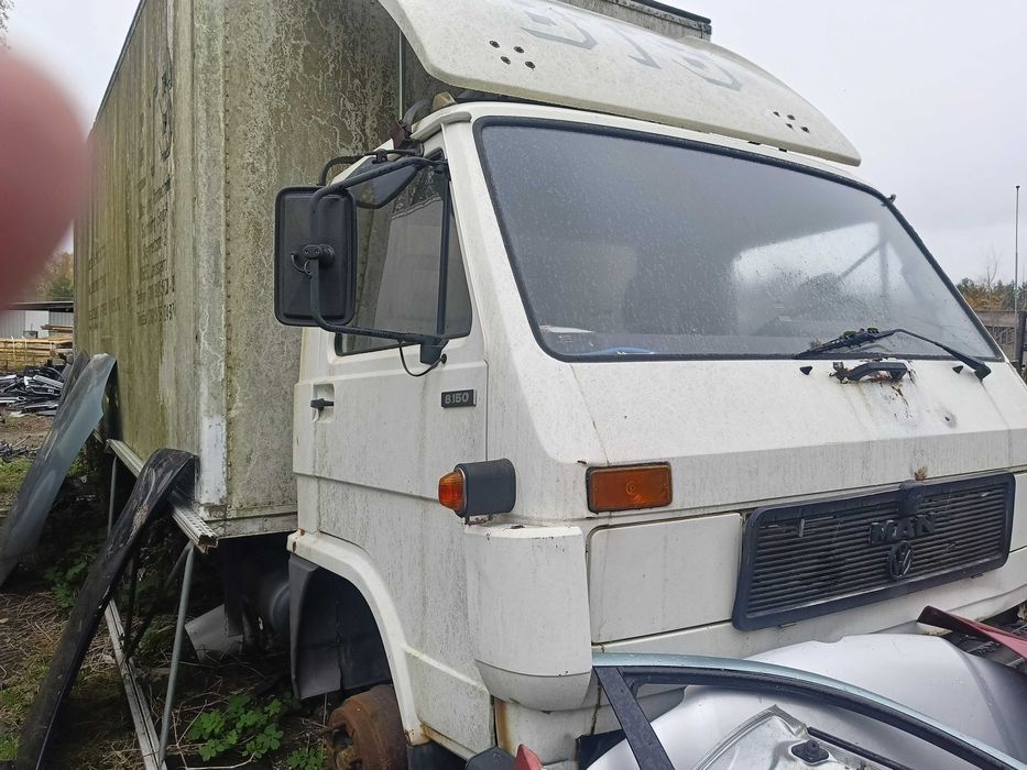 MAN 8.150 bez silnika i skrzyni samochód na części