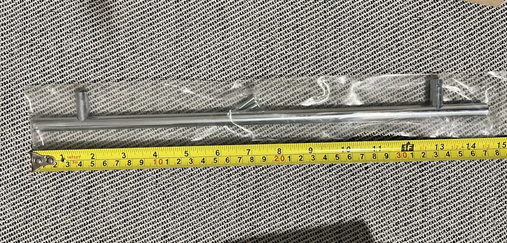 Uchyty srebrne  12szt 37cm