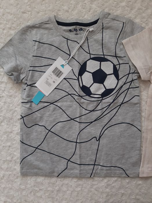5.10.15 NOWY 2 pak t-shirtów r. 116