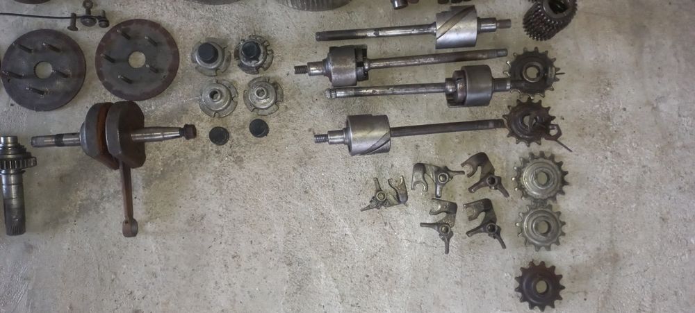 Motor zundapp 4 turbina peças