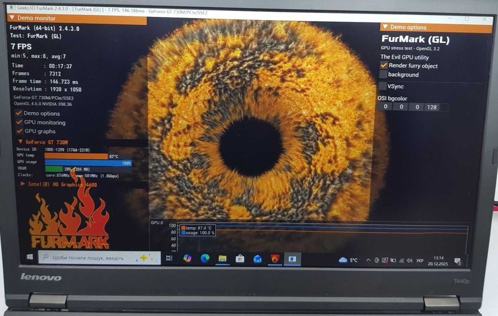 14 IPS FullHD\ Lenovo T440p\ i7-4700MQ 4-8 ядра\ Nvidia GT 730