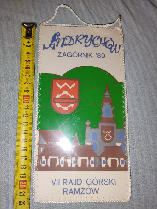 Andrychów Zagórnik 1989 VII Rajd Górski Ramżów koło PTTK KWK Dębińsko