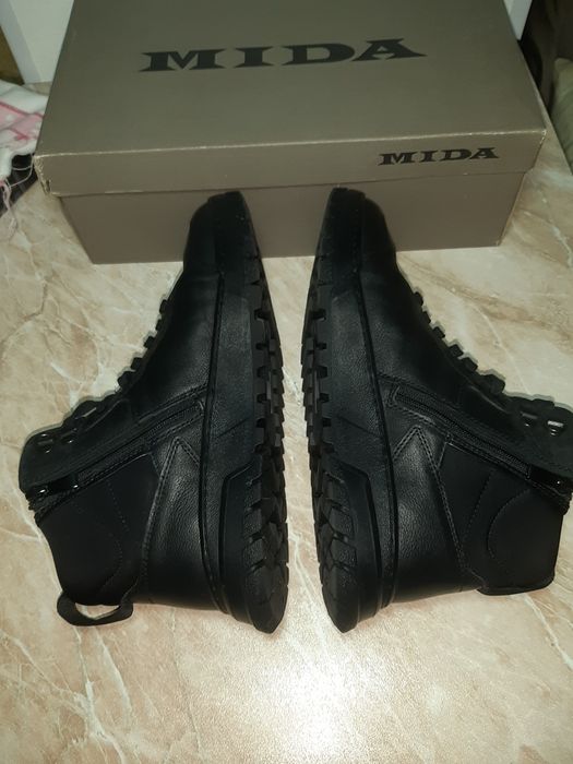 MIDA шкіряні зимові черевики  42