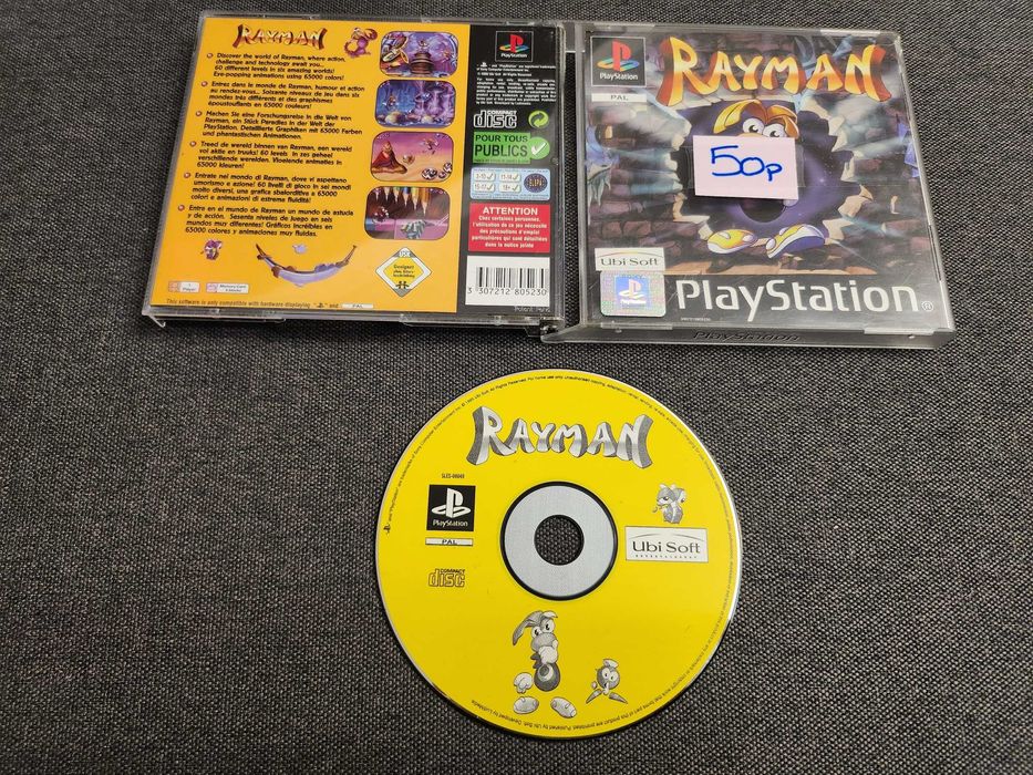 Rayman Premierowa Angielska Playstation