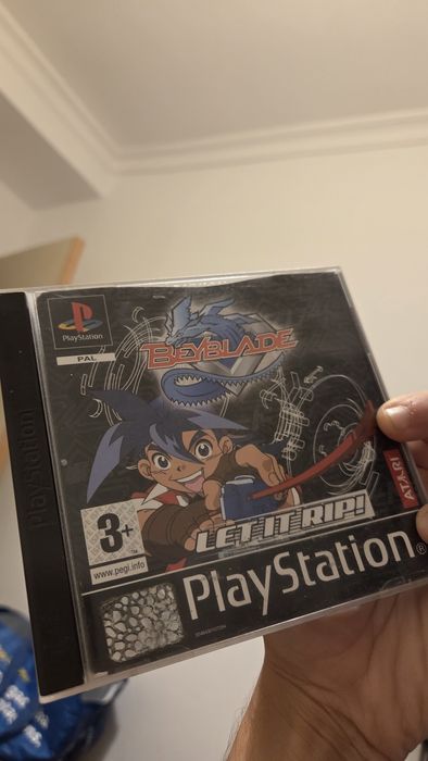 Beyblade Let It Rip — PlayStation 1 PAL, Com Caixa